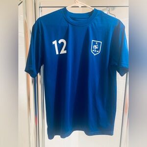 Kilian Mbappe Jersey - Medium - Navy Blue Shirt - Soccer Jersey